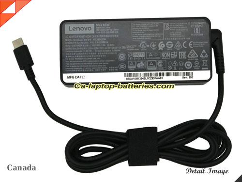  image of LENOVO SA10M13045 ac adapter, 20V 3.25A SA10M13045 Notebook Power ac adapter LENOVO20V3.25A65W-Type-c