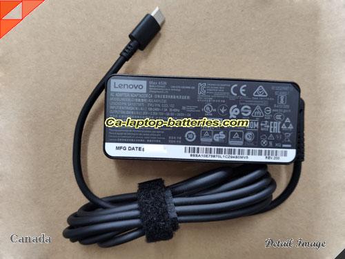  image of LENOVO SA10E75844 ac adapter, 20V 2.25A SA10E75844 Notebook Power ac adapter LENOVO20V2.25A45W-Type-c
