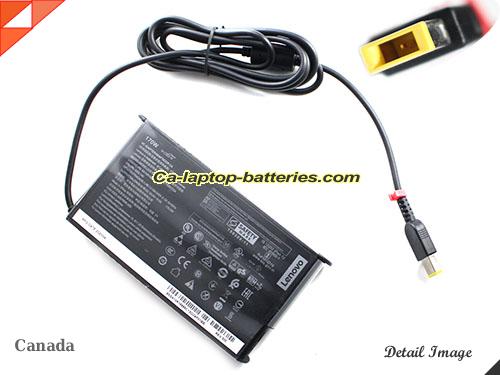  image of LENOVO SA10R16882 ac adapter, 20V 8.5A SA10R16882 Notebook Power ac adapter LENOVO20V8.5A170W-rectangle-pin-Thin