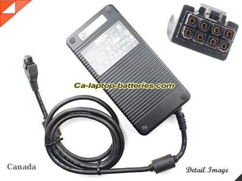  image of DELL RXV7T ac adapter, 12V 15A RXV7T Notebook Power ac adapter DELL12V15A180W-8Holes