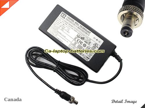  image of CWT KPL-060M-VI ac adapter, 24V 2.5A KPL-060M-VI Notebook Power ac adapter CWT24V2.5A60W-5.5x2.1mm-RD