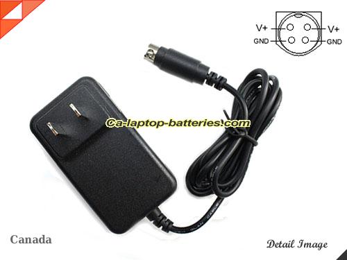  image of TRYTHINK TS-A018-120015CF ac adapter, 12V 1.5A TS-A018-120015CF Notebook Power ac adapter TRYTHINK12V1.5A18W-4PIN-US