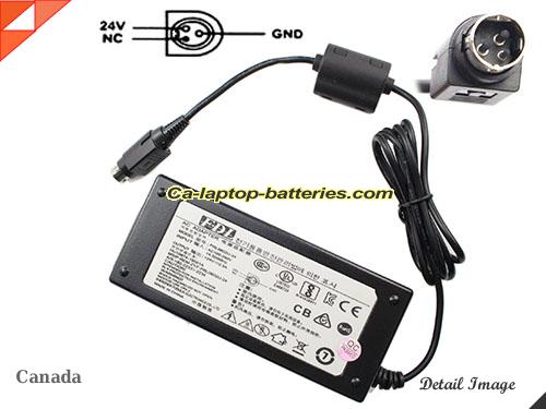  image of FDL FDL1207A ac adapter, 24V 2.5A FDL1207A Notebook Power ac adapter FDL24V2.5A60W-3PINS-TB