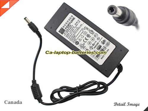  image of FORTUNE FICD100826 01 ac adapter, 12V 3A FICD100826 01 Notebook Power ac adapter FORTUNE12V3A36W-5.5x2.5mm