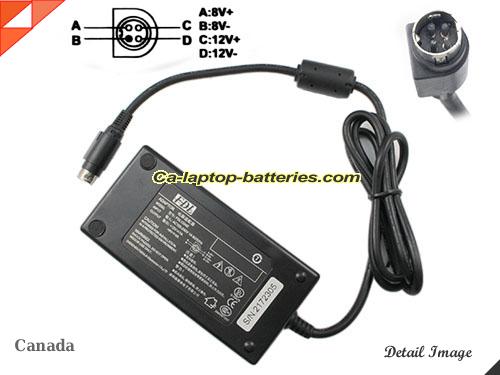  image of FDL FDL1204E ac adapter, 8V 4A FDL1204E Notebook Power ac adapter FDL8V4A32W-4PIN