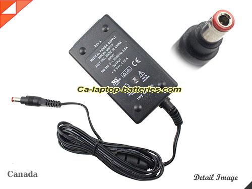  image of AULT MW117 ac adapter, 9V 1.12A MW117 Notebook Power ac adapter AULT9V1.12A10.08W-5.5x2.5mm