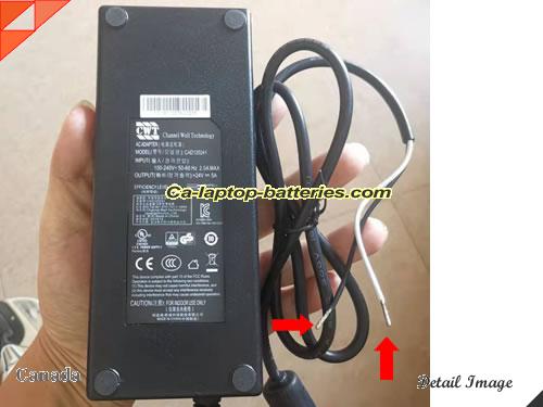  image of CWT CAD120241 ac adapter, 24V 5A CAD120241 Notebook Power ac adapter CWT24V5A120W-2line