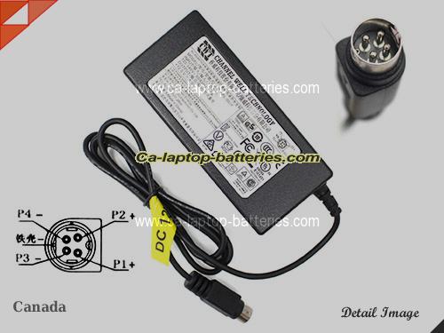 Images of ABUS TVVR33004 ac adapter, 12V 5A TVVR33004 Notebook power adapter CWT12V5A60W-4Pin-type2 ABUS TVVR33004 adapter, 12V 5A TVVR33004 laptop computer ac adaptor, CWT12V5A60W-4Pin-type2