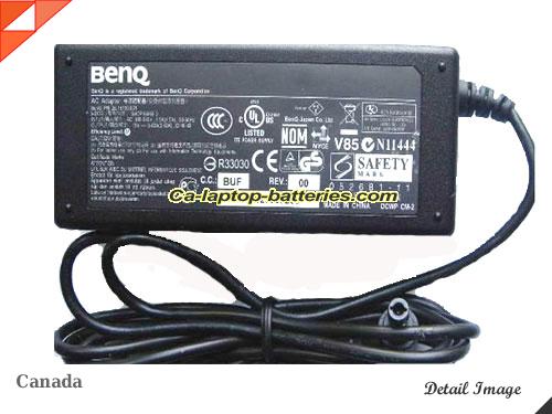  image of BENQ 9NA0280101 ac adapter, 24V 1.2A 9NA0280101 Notebook Power ac adapter BENQ24V1.2A29W-5.5x2.5mm