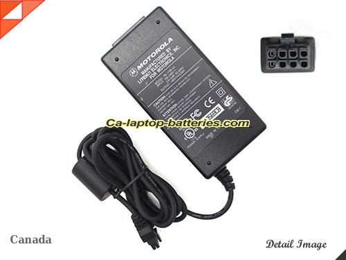  image of MOTOROLA PA-1180-01 ac adapter, 48V 0.38A PA-1180-01 Notebook Power ac adapter MOTOROLA48V0.38A18W-Molex-8pins