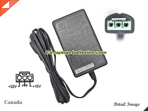  image of HP 0957-2119 ac adapter, 32V 0.563A 0957-2119 Notebook Power ac adapter HP32V0.563A20W-Molex-3PIN