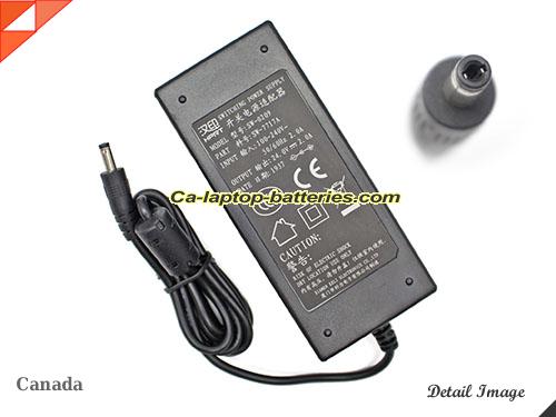  image of HPRT SW-0209 ac adapter, 24V 2A SW-0209 Notebook Power ac adapter HPRT24V2A48W-4.0x1.7mm