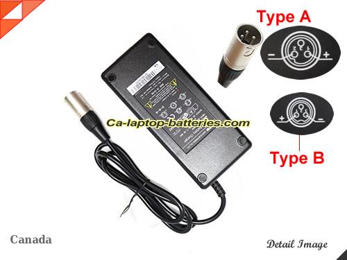  image of SANS SSLC084V42 ac adapter, 42V 2A SSLC084V42 Notebook Power ac adapter SANS42V2A84W-3PIN