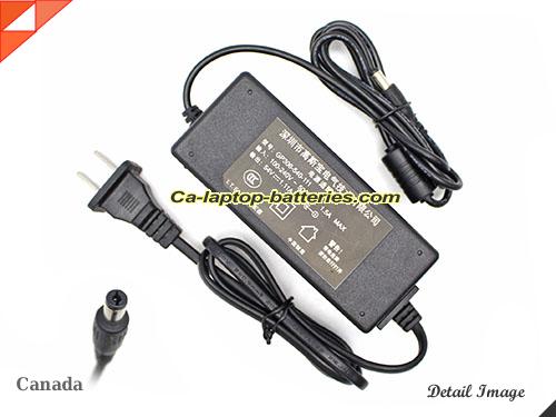  image of GOSPOWER GP306-540-111 ac adapter, 54V 1.11A GP306-540-111 Notebook Power ac adapter GOSPOWER54V1.11A60W-5.5x2.5mm-US