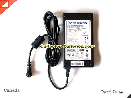  image of ZEBRA P1076008-001 ac adapter, 12V 4.16A P1076008-001 Notebook Power ac adapter FSP12V4.16A50W-5.5x2.5mm-c8