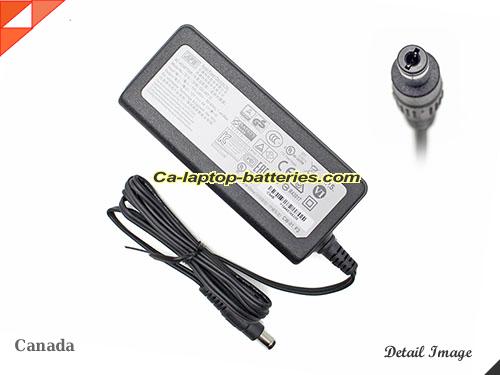  image of APD DA-48T12 ac adapter, 12V 4A DA-48T12 Notebook Power ac adapter APD12V4A48W-5.5x2.1mm