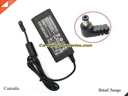  image of EDAC EA10681N-120 ac adapter, 12V 5A EA10681N-120 Notebook Power ac adapter EDAC12V5A60W-5.5x2.1mm