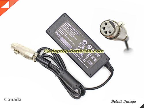  image of EDAC EA10681N-120 ac adapter, 12V 5A EA10681N-120 Notebook Power ac adapter EDAC12V5A60W-KN4holes