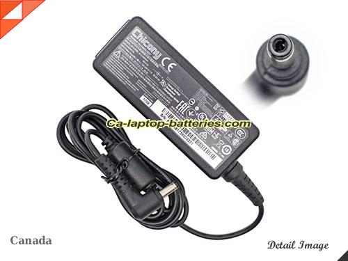  image of CHICONY A040R074L ac adapter, 19V 2.1A A040R074L Notebook Power ac adapter CHICONY19V2.1A40W-4.0x1.7mm