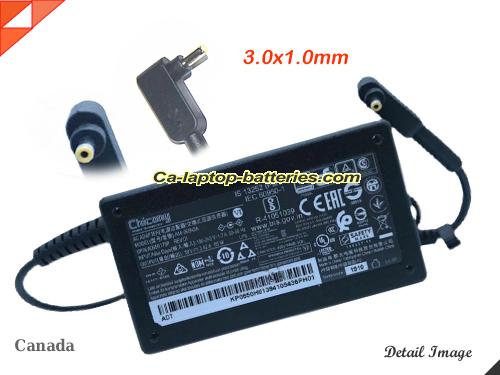  image of CHICONY A065R178P REV01 ac adapter, 19V 3.42A A065R178P REV01 Notebook Power ac adapter CHICONY19V3.42A65W-3.0x1.1mm