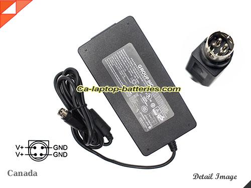  image of FSP 9NA0961102 ac adapter, 12V 8A 9NA0961102 Notebook Power ac adapter FSP12V8A96W-4PIN-ZZYF-thin