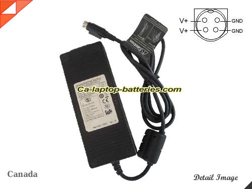  image of APD DA-120A24 ac adapter, 24V 5A DA-120A24 Notebook Power ac adapter APD24V5A120W-4Pins-ZZYF