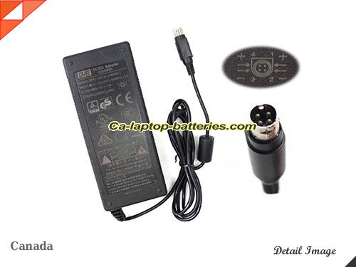  image of GVE GM130-2400500-F ac adapter, 24V 5A GM130-2400500-F Notebook Power ac adapter GVE24V5A120W-4PIN-SZXF