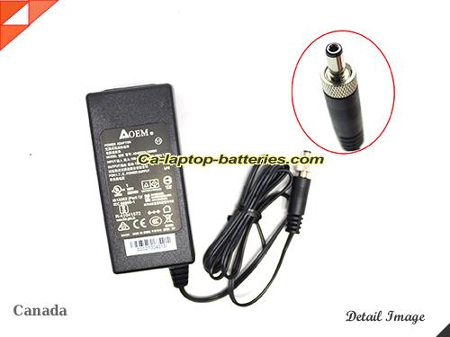  image of OEM A0403TD-120033 ac adapter, 12V 3.34A A0403TD-120033 Notebook Power ac adapter OEM12V3.34A40W-5.5x2.5mm-Metal