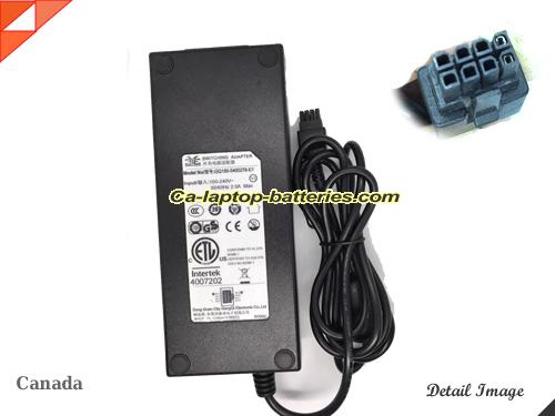  image of GANGQI GQ150-5400278-E1 ac adapter, 54V 2.78A GQ150-5400278-E1 Notebook Power ac adapter GANGQI54V2.78A150W-Molex-8Pins