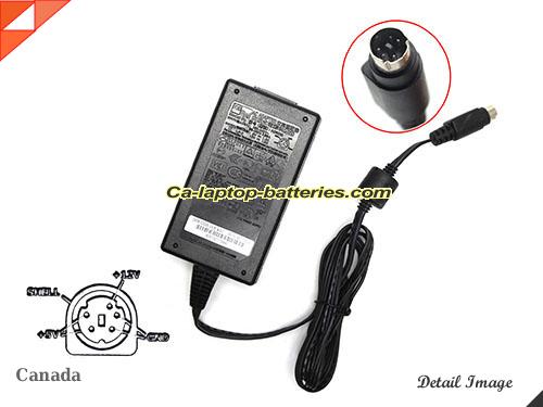  image of ACBEL AD6008 ac adapter, 12V 1.5A AD6008 Notebook Power ac adapter AcBel12V1.5A18W-5PIN