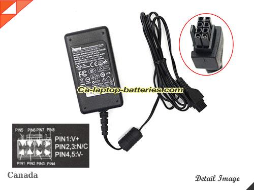  image of SUNNY SYS1319-2412-T3 ac adapter, 12V 2A SYS1319-2412-T3 Notebook Power ac adapter SUNNY12V2A24W-Molex-8Pins