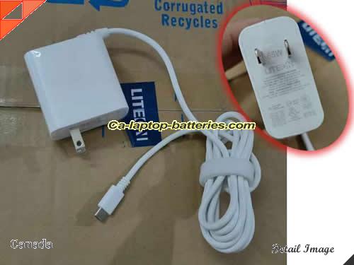  image of LITEON PA-1650-85PW ac adapter, 20V 3.25A PA-1650-85PW Notebook Power ac adapter LITEON20V3.25A65W-Type-C-W-PA165085PW-US