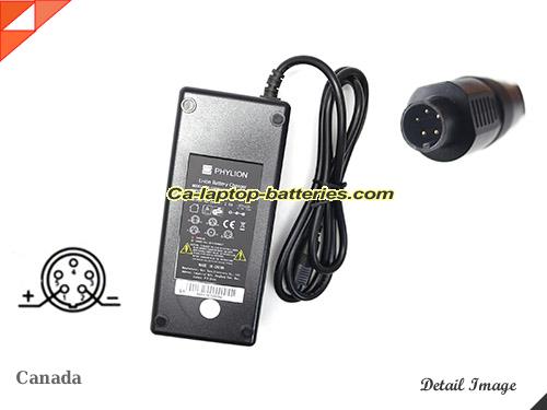  image of PHYLION SSXH1901 ac adapter, 42V 2A SSXH1901 Notebook Power ac adapter PHYLION42V2A84W-5PIN