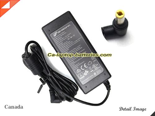  image of FSP 40056401 ac adapter, 19V 3.42A 40056401 Notebook Power ac adapter FSP19V3.42A65W-5.5x2.5mm-REC