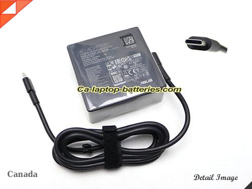 ASUS ZENBOOK 14X OLED UX5400ZF-PB76T adapter, 20V 4.5A ZENBOOK 14X OLED UX5400ZF-PB76T laptop computer ac adaptor, ASUS20V4.5A90W-Type-C