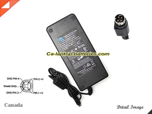  image of CWT KPM180R-VL ac adapter, 54V 3.33A KPM180R-VL Notebook Power ac adapter CWT54V3.33A180W-4PIN-SZXF
