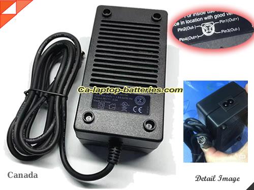  image of HEARDEAR SP120-360350 ac adapter, 36V 3.5A SP120-360350 Notebook Power ac adapter CONTROL36V3.5A126W-4Pins-14Z23F