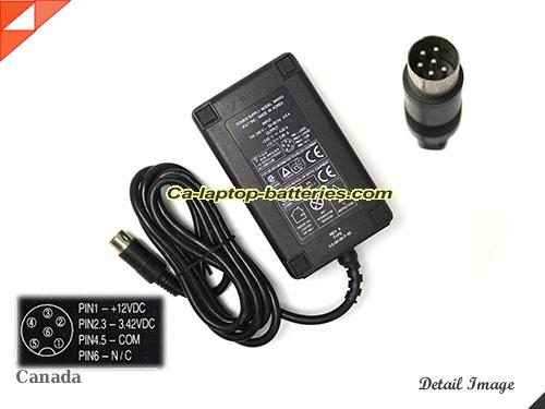  image of ITE MW203 ac adapter, 3.42V 4A MW203 Notebook Power ac adapter ITE3.42V4A13.68W-6PIN-MW203