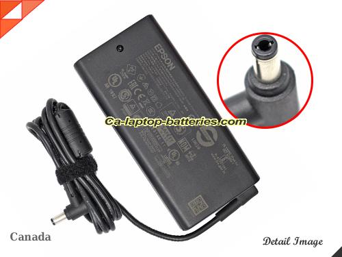  image of EPSON AD10370LF ac adapter, 24V 5A AD10370LF Notebook Power ac adapter EPSON24V5A120W-5.5x2.5mm-slim