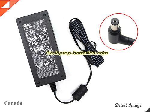 LG 25V 1.52A  Notebook ac adapter, LG25V1.52A38W-6.5x1.2mm-B