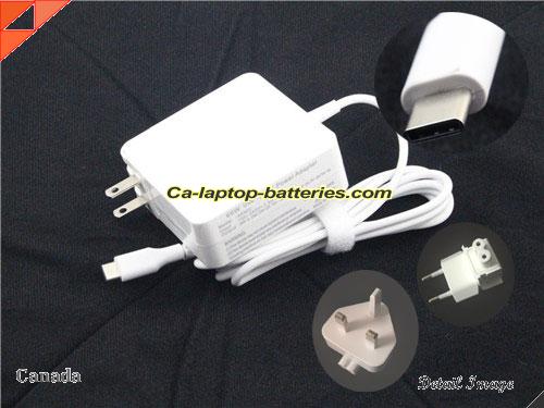 Genuine UNIVERSAL A650C Adapter 20V 3.25A 65W AC Adapter Charger UN20V3.25A65W-Type-C-A650C