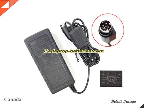 Genuine GVE GM60-240250-P Adapter 24V 2.5A 60W AC Adapter Charger GVE24V2.5A60W-4PIN-SZXF