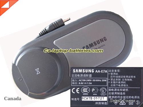 Genuine SAMSUNG AA-E7A Adapter 8.4V 1.5A 13W AC Adapter Charger SAMSUNG8.4V1.5A13W-4.0x1.7mm-OVAL