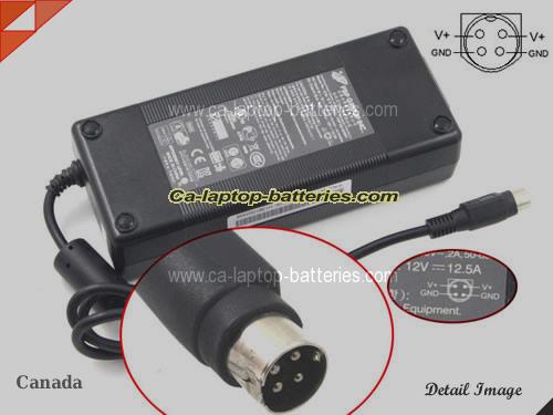 FSP 12V 12.5A  Notebook ac adapter, FSP12V12.5A150W-4PIN