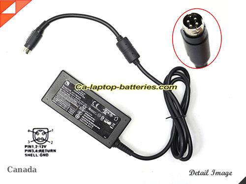 Genuine LIEN CHANG AD1760A3D Adapter 12V 5A 60W AC Adapter Charger LIENCHANG12V5A60W-4PIN