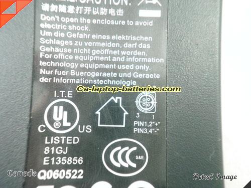 Genuine DVE DSA-90W-12 3 12080 Adapter GS90A12-P1M 12V 6.67A 80W AC Adapter Charger DVE12V6.6780W-4PIN