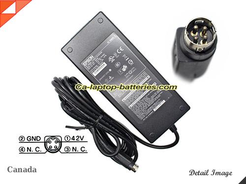 Genuine EPSON M248A Adapter 42V 1.38A 58W AC Adapter Charger EPSON42V1.38A58W-4PIN