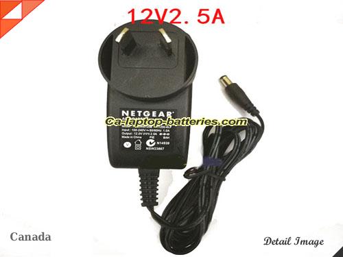 Genuine NETGEAR 332-10200-001 Adapter 12V 2.5A 30W AC Adapter Charger NETGEAR12V2.5A30W-5.5x2.1mm-AU