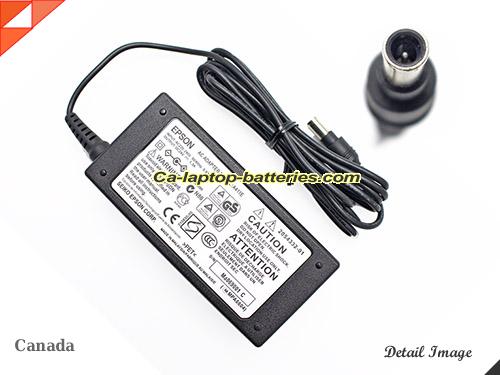 Genuine EPSON A411E Adapter 24V 1.3A 31.2W AC Adapter Charger EPSON24V1.3A31.2W-6.5x4.4mm-220V
