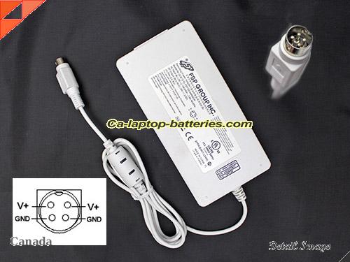 FSP 54V 2.22A  Notebook ac adapter, FSP54V2.22A120W-4PIN-SZXF-W